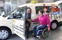 Taxi Fahrzeug für Leute mit Handicap